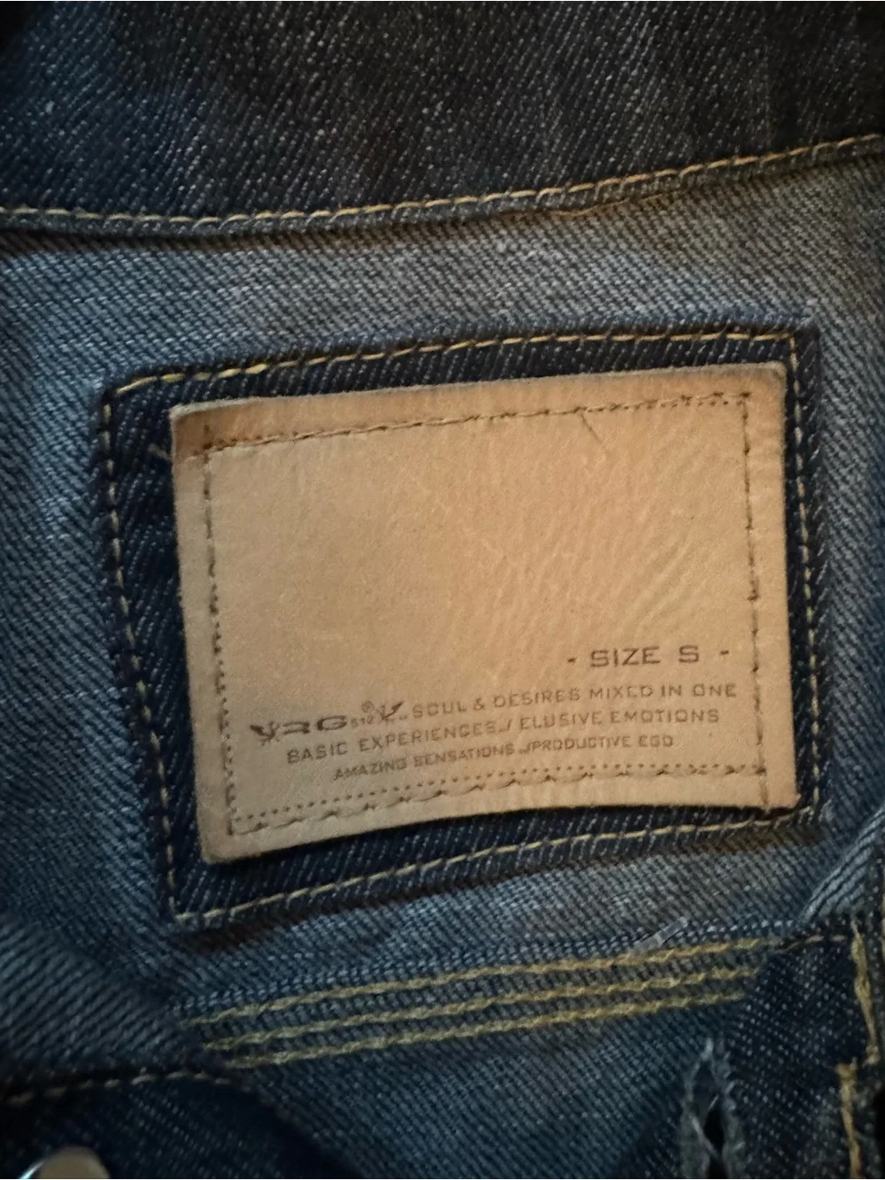 Vintage RG 512 Sleeveless Blue Jean Jacket - Picture 9 of 13